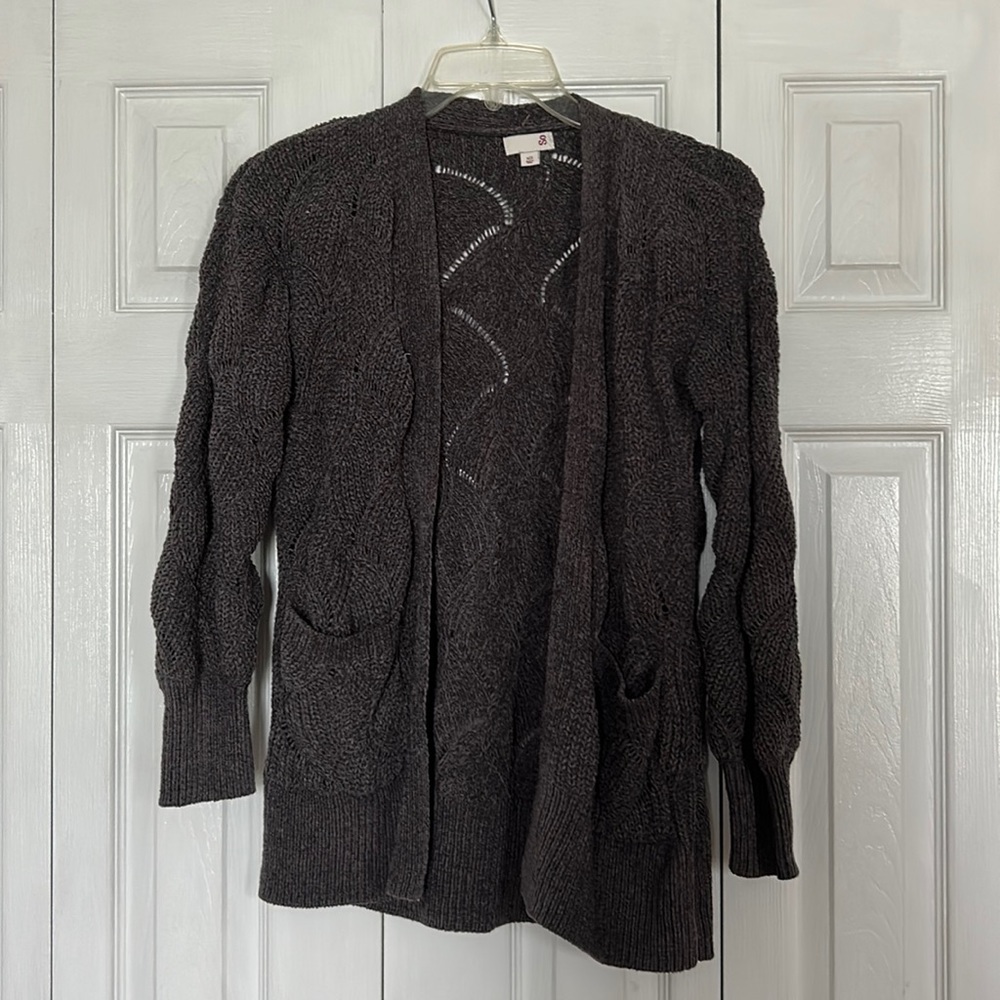 Dark grey cardigan